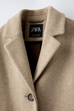 FELT TEXTURE COAT - Zara фото 8