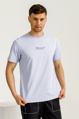 Футболка Хлопок Лиловый