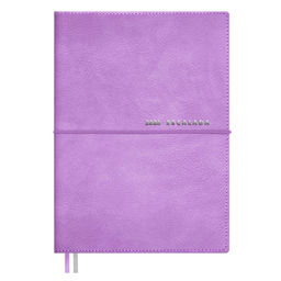 Ежедневник датированный 2026 ESCALADA, А6+, 128 л., арт. 70312/ 20 ШЕВРЕТ СИРЕНЕВЫЙ
