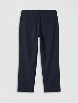 Regular Fit Gabardin Erkek Pileli Pantolon