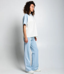 Спортивный костюм #КТ6605 (3), голубой, кремовый - Dommod фото 3