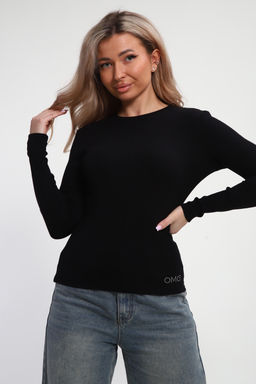 Лонгслив женский облегающий со швом ЛГ-03