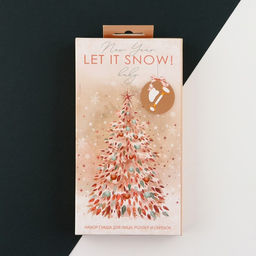 Набор: роликовый массажер и скребок гуаша Let it snow!, кальцит и серпентин - Art beauty фото 3