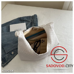 Женская сумка-тоут в ретро-плетеном дизайне - Bruno фото 6