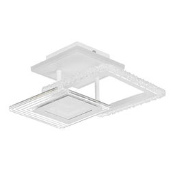 Люстра потолочная «Эми» LED 3×32 Вт Белый 34×26×12 см 3000-6500K