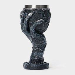 Бокал средневековый «Магическая рука», 200 мл, нержавеющая сталь, серый