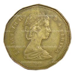 Монета 1 доллар 1989 года Канада