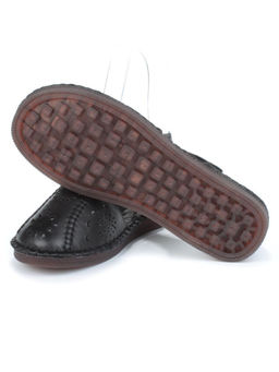 08-5008-1 BLACK Босоножки женские (натуральная кожа)