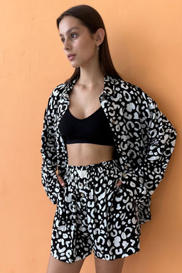 Костюм женский SET003/15/Черный, белый