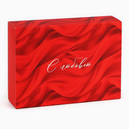 Цена за 5 шт. Коробка для сладостей «С любовью», 20 х 15 х 5 см