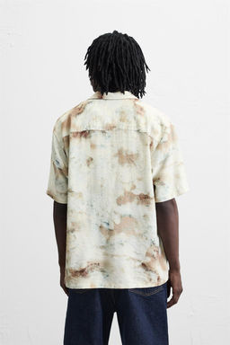 ABSTRACT PRINT SHIRT - Zara фото 3