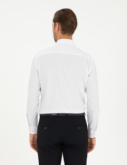Beyaz Regular Fit Arm_rl_ Uzun Kollu G_mlek