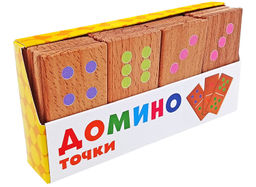 Нескучные игры Домино "Точки" арт.8654 (Бук) /22