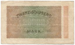 20000 марок 1923 года Германия