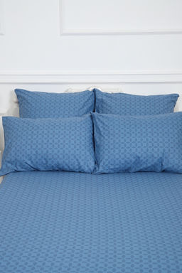 Простыня на резинке поплин Джаз-компаньон