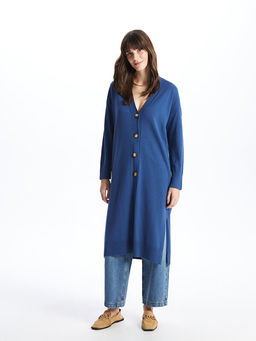 V Yaka Kad?n Triko H?rka