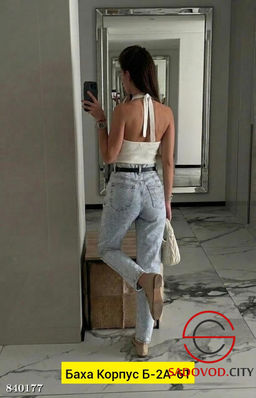 Джинсы с высокой посадкой - Bruno фото 2