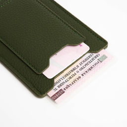 Обложка для автодокументов, цвет хаки - Simaland фото 4