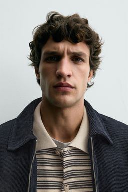 CORDUROY PADDED JACKET - Zara фото 5