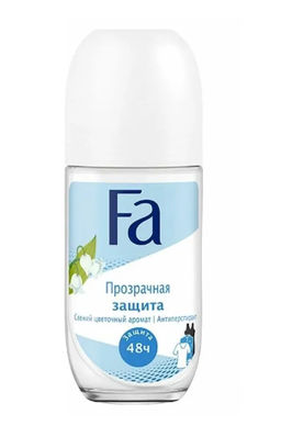 ФА део-ролик 50мл Прозрачная защита Свежий цветочный аромат