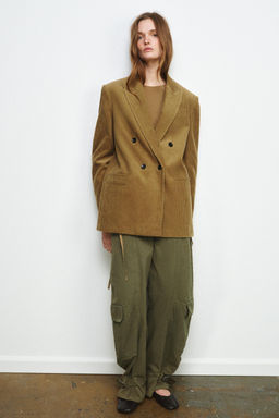 OVERSIZE CORDUROY BLAZER ZW COLLECTION LIMITED EDITION - Zara фото 10