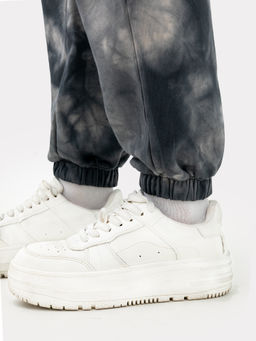 Брюки женские в технике тай-дай песочный 382490 - Mark formelle фото 6