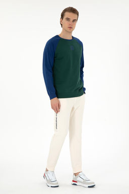 Мужской темно-зеленый свитшот Неожиданная скидка в корзине - U.s. polo assn фото 4