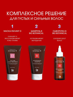 System 4 Комплекс от выпадения волос мини - Sim sensitive фото 8