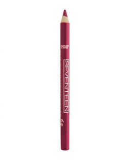 Seventeen Карандаш д/губ т.09 водостойкий с витам. Е "Super Smooth W/P Lip Liner Фуксия