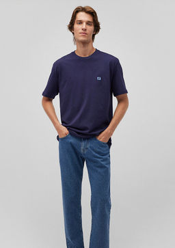 Mavi Pro Logo Bask?l? Lacivert Tisort  фото 2