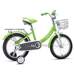 Велосипед 14" Rocket Luna, цвет зеленый