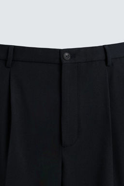 PLEATED REGULAR FIT TROUSERS - Zara фото 8
