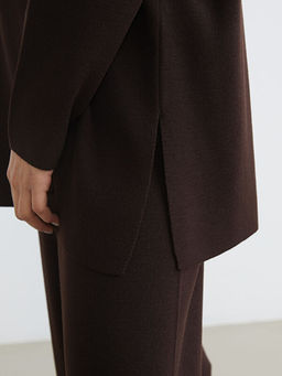 Yar?m Bal?k?? Yaka Kad?n Triko Tunik