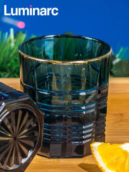Стакан низкий ДАЛЛАС ЛОНДОН ТОПАЗ ГОЛД 2шт 300мл - Luminarc фото 8