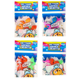 Цена за 3 шт. Растущие игрушки «Змейки», с гидрогелем, растёт в воде, МИКС