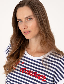 Beyaz Comfort Fit Ti__rt