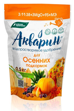 БХЗ АКВАРИН Осенние подкормки дой-пак 500 гр