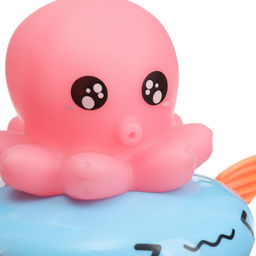 Заводная игрушка для ванны Крошка Я «Осьминожка», с брызгалкой, от 3 мес.