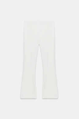 LEGGINGS FLARE NERVIO / Blanco roto - Zara фото 5