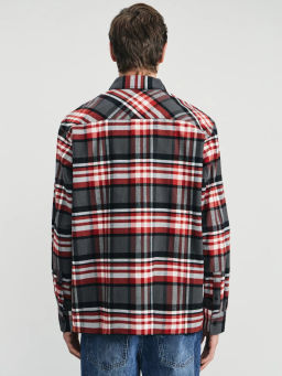 Фланелевая рубашка relax fit / Zarina