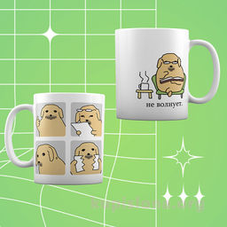 Кружка Не волнует - Купи слона фото 3