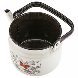 "Яблоневый цвет" Чайник эмалированный 2л, металлическая крышка (Россия)