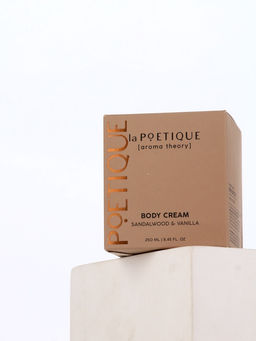 Крем для рук и тела парфюмированный laPOETIQUE, 250 мл, аромат сандал и ваниль