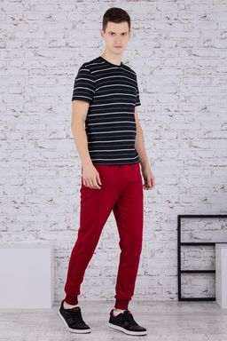 Брюки спортивные 
 3.MM053B-красный