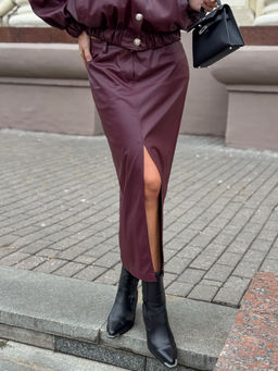 Юбка AURA 5076-176-Р бургунди