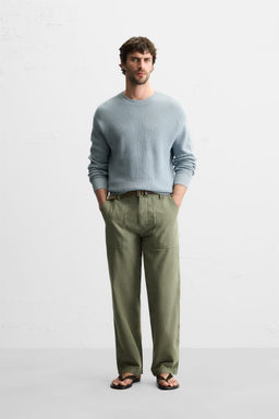 PURL KNIT SWEATER