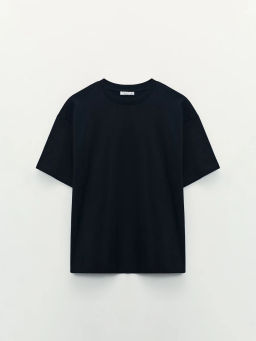 Базовая футболка оверсайз из хлопка / Zarina