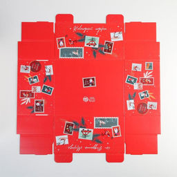 Складная коробка Новогодний подарок, 31,2 х 25,6 х 16,1 см - Дарите счастье фото 6