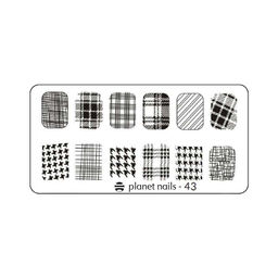 Planet Nails Диск с шаблонами для дизайна ногтей 23088 23088  фото 2