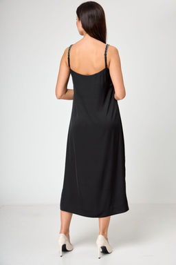 Платье ANELLI 1180 черно-зеленое-двухстороннее  фото 8